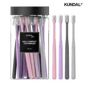 [쿤달] 데일리 컴팩트 칫솔 20개 SET