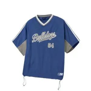 예일 YALE 베이스볼 나일론 숏슬리브_빈티지 블루 YGM1SS332SVB 413219