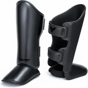 엘리트 스포츠 무에타이 신 가드 킥복싱 MMA 다리 스텝 보호 패드 BJJ 가라테 복싱 태권도를 위한 무술 킥