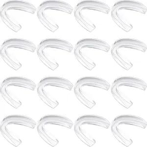 성인 하키 축구 농구 라크로스 복싱을 위한 누안추 30팩 스포츠 마우스 가드 애슬레틱 몰드형 프로텍션