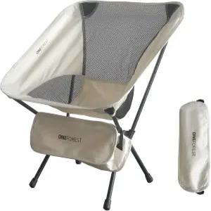 원포레스트 캠 의자 비치 캠프 하이킹 야외 스포츠용 접이식 휴대용 백팩 베이지
