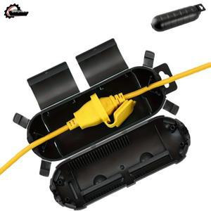 케이블 플러그 보호 커버 방수 밀봉 날씨 증거 실내 실외 소켓 안전 도구 확장 와이어 접합 상자