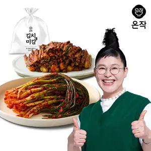 [온작][온작] 이영자 파김치 1kg+갓김치 1kg(총2kg)