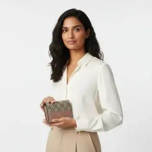 FW25 여성 GG 마몽 반지갑 658610 17WAG 5788