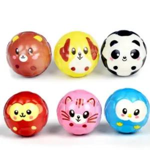 옆집샵 초등학생 아동 동물 공놀이 스펀지공 소프트볼 4개 세트