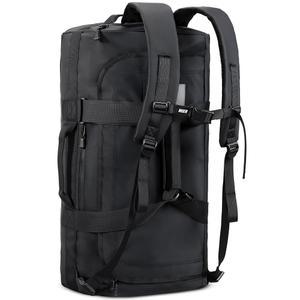 Mier 방수 백팩 더플 헤비 듀티 컨버터블 백팩, 헬스장, 스포츠, 여행용 스트랩 포함