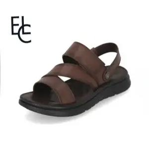 남성 소가죽 쿠션 샌들 3.5cm LCMW33U426-38_SC