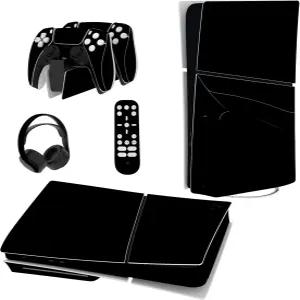 PS5 슬림 콘솔 디스크 에디션용 플레이바이탈 풀세트 스킨 스티커 새로운 소형 디자인 컨트롤러용 비닐