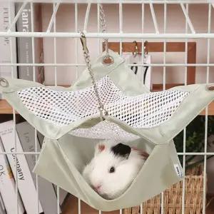 햄스터 여름 해먹 침대 놀이터 다람쥐 집 케이지 햄스터집 키우기 숨숨집 용품 골든