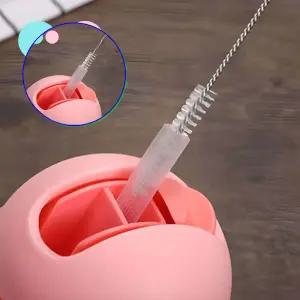 쌍문상회 빨대브러쉬 스테인리스 빨대 세척솔 스트로우 세척 브러쉬