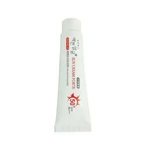 [셀러에이드]웰빙헬스 예쁜얼굴 썬크림 포르테 25g x 1개