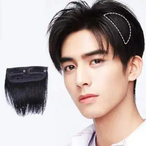 [셀러에이드]남성 붙임머리 미용 옆머리 부분 가발 가발