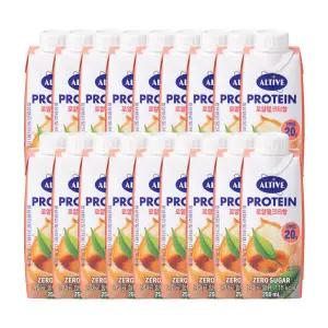 얼티브 프로틴 로얄밀크티 250ML 18입