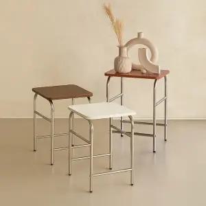 동서가구 글림 미드센츄리 선반형 스툴 DF927262