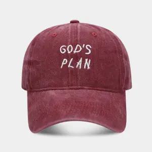 원더맨 패피 페사이즈라 야구모자 스냅백 야상 작은 순면 자수 GODS PLAN KUK5