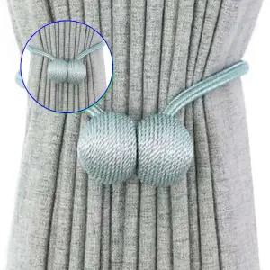 쌍문상회 커튼홀더 자석 타이백 마그네틱 집게