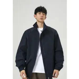 슬램덩크 남성 춘추 야상사파리 점퍼 바람막이 배색 항공 야상 차이나 상의 빅사이즈 HO3