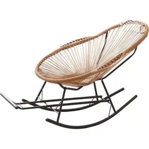 라탄 흔들의자 스윙체어 인테리어 발코니 1인용 야외용