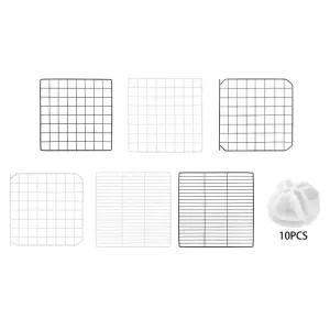 휴대용 패널 DIY 케이지 철 확장 가능한 용품 햄스터 실내 강아지 거북이 개를위한 와이어 울타리