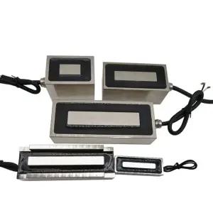 전자석 24v 12v 푸시 흡입 코일 마그네트 DC 사각 오픈 제어