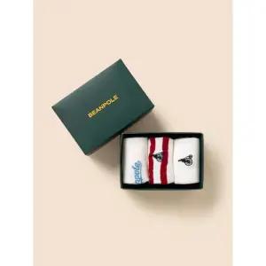 [국내정품] 빈폴키즈 [26SS 7%][BEANPOLE KIDS] 메쉬 단목 양말 3족 세트 스카이 블루 (BI63KTU03Q) 키즈