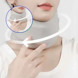 쌍문상회 비행기쿠션 목보호 통풍형 목깁스 가정용목견 L사이즈 목고정기 목대