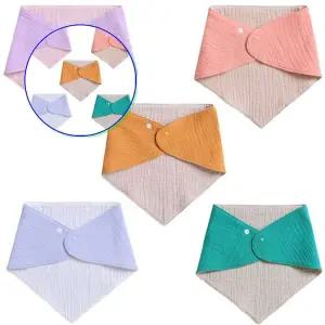 쌍문상회 유아턱받이 솔리드 아동 스카프빕 204048