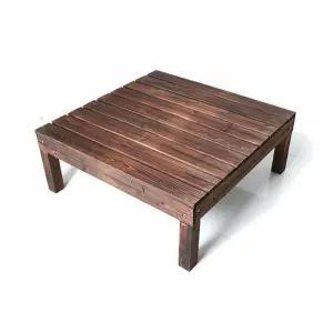 조립식 베란다 발코니 테이블 나무 정자 야외 평상