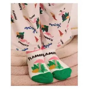 [국내정품] 빈폴키즈 [Print Bakery] 패턴 수면양말 - 아이보리 (BI49KTU010) 키즈 아동 양말