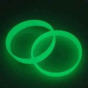 야광팔찌 밴드형 실리콘 야광팔찌 그린