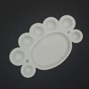 미술용품 물감소분 발모양 미술 팔렛트