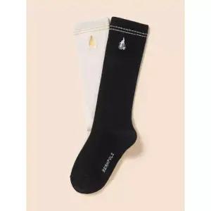 [국내정품] 빈폴키즈 [BEANPOLE KIDS] 여아 반타이즈 2족 세트 아이보리 (BI58KTG010) 키즈 아동 양말