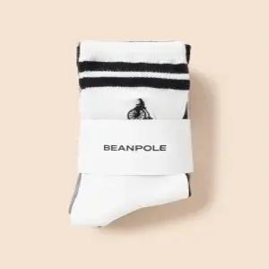 [국내정품] 빈폴키즈 베이직 메쉬 여름 단목 양말 5족 SET 화이트 키즈 아동 양말