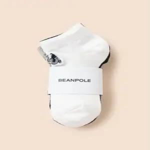 [국내정품] 빈폴키즈 베이직 메쉬 여름 발목 양말 5족 SET 화이트 키즈 아동 양말