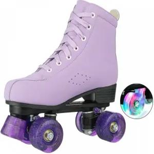 YYW 여성용 하이탑 롤러 스케이트 - 초보자 친화적 실내/외 클래식 더블 로우