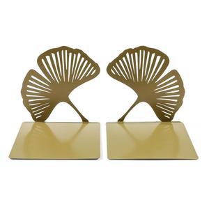 은행나무 잎 금속 책꽂이 식물 잎맥 가정 및 사무실 책장 장식용