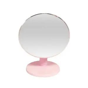 원형 거울 소 스탠드 미니 메이크업 책상