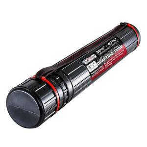 미국 미술 용품 대형 포스터 튜브 - 망원경 조정 가능한 30-1/4인치 ~ 47-3/4인치 내구성 있는 4-7/8인치 직경 보관 아트 캐리어 홀더 및 청사진 초안 작성 여행 보호