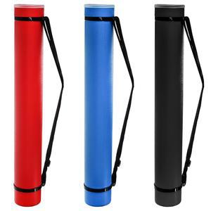 Eorbow 3팩 확장형 포스터 튜브, 스트랩 포함 25인치 ~ 42.5인치 방수 청사진 홀더, 지도, 미술 및 그림용 뚜껑 휴대용 망원경 케이스, 문서용 원형 보관 용기