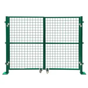 메쉬 철제 휀스 문 울타리 전원주택 바닥형 야외 대문