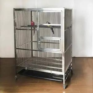 철제 새집 디럭스 하우스 행잉새장 놀이터 새장 대형