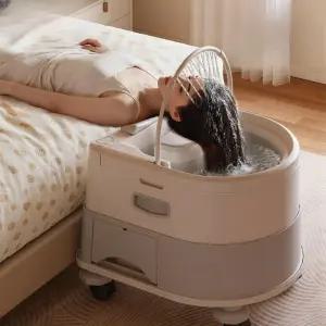 임산부 선물 평상형 머리 세정기 감기 침대용 용품 두피케어