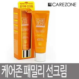 이지하우스 케어존 데일리 패밀리 선케어크림 80ml /온가족 선크림 598238