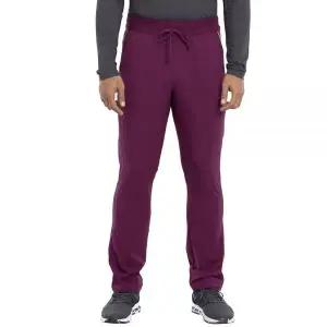 Cherokee iFlex 남성용 스크럽 팬츠 테이퍼드 레그 드로스트링 카고 CK006 백랍. XS [호환]