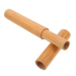 스토복 대나무 문서 튜브 인증서용 방수 원통형 우편 아트워크 드로잉 여행 사무실용 휴대용 종이 보관함