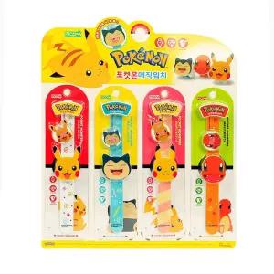 피카츄 포켓몬 파이리 잠만보 워치 어린이 손목 매직 4EA  [mW4726F7]