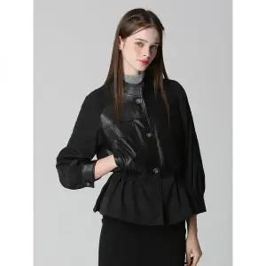 르오트 홈쇼핑방송/ LeOT 미니멀 천연 양가죽 사파리 자켓 -사이즈 5588까지1237579