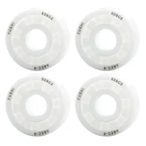 4PCS 608 ZrO2 지르코니아 풀 세라믹 베어링 볼