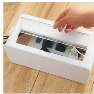 화재예방 콘센트안전 콘센트 커버 선정리 박스 멀티탭정리함 덮개 대 [m995CF3]