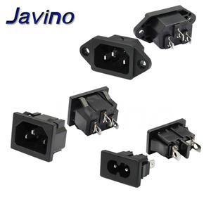 입구 플러그 커넥터 AC 전원 소켓 250V 빨간색 램프 로커 스위치 10A 퓨즈 암 재배선 가능